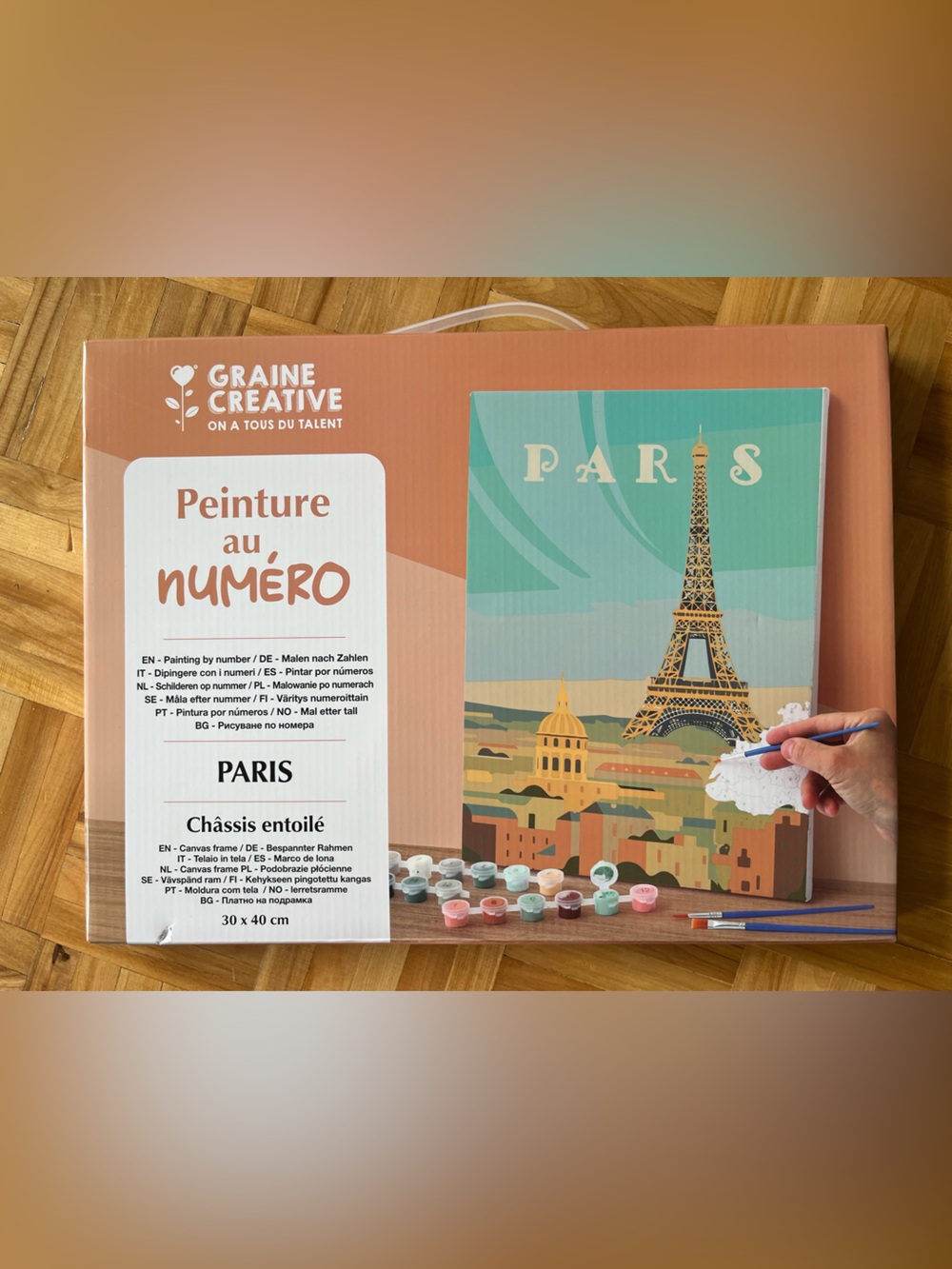 New in Box Paint by Numbers Kit